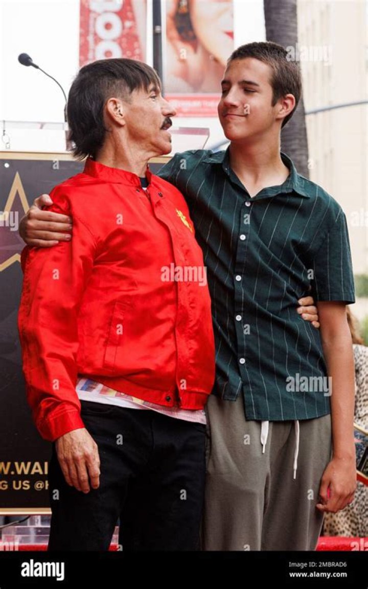 Who's The Father Of Anthony Kiedis' Child? | Kid Details